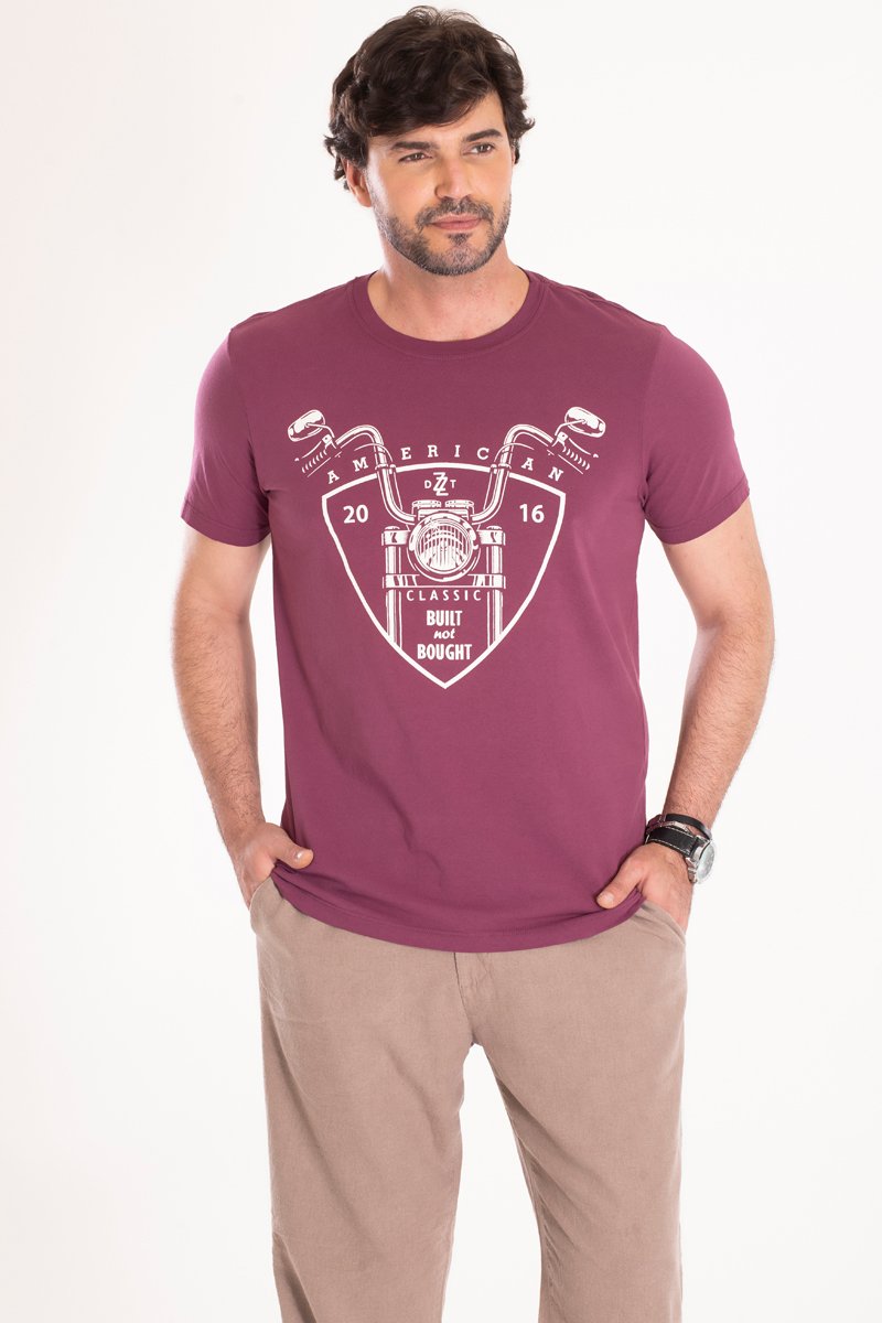 CHRISTOPH BROICH カットソー　ベルギー　M Camiseta Moçambique Bordo