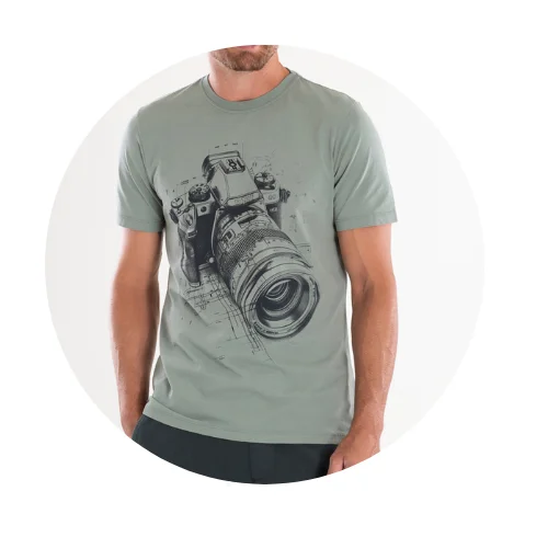 camisa masculina cinza 2